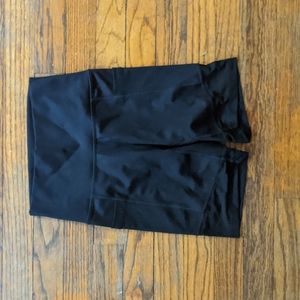 Black bike shorts